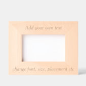 Personalisierte Zollabfertigung Geätzte Rahmen (Vorderseite)