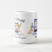 Personalisierte Zoom-Tasse der Pioneer School 2022 Kaffeetasse (Mittel)
