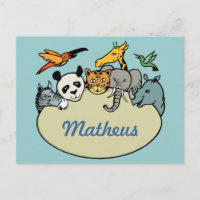 personalisierte Zootiere