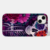 Personalisierte Zuckerkultur de los Mueres Case-Mate iPhone Hülle (Rückseite (Horizontal))