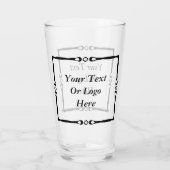 Personalisierte Zuhause oder Geschäfte Glas (Rückseite)