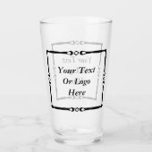 Personalisierte Zuhause oder Geschäfte Glas (Vorderseite)