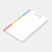 Personalisierte Zuhause Office 5-Farbblöcke Post-it Klebezettel (angewinkelt)