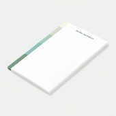 Personalisierte Zuhause Office Sea Shades Post-it Klebezettel (angewinkelt)