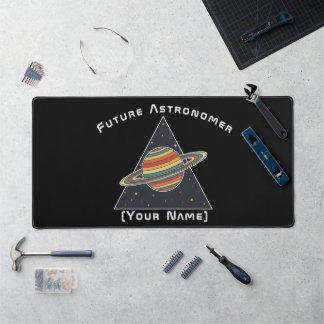 Personalisierte Zukunft Astronomen Schreibtischunt Schreibtischunterlage