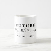Personalisierte Zukunft Frau Wedding Geschenk für Kaffeetasse (Mittel)