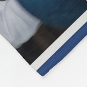 Personalisierte zukünftige Astronautenkinder Fleecedecke (Ecke)