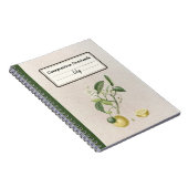 Personalisierte Zusammensetzung der handgezogenen  Notizblock (Rechte Seite)