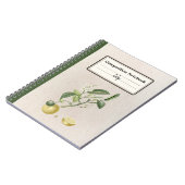 Personalisierte Zusammensetzung der handgezogenen Notizblock (Linke Seite)