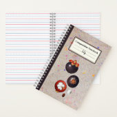 Personalisierte Zusammensetzung der Mangostane Notizblock (Innen)