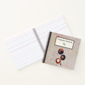 Personalisierte Zusammensetzung der Mangostane Notizblock (Innenseite)