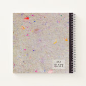 Personalisierte Zusammensetzung der Mangostane Notizblock (Rückseite)