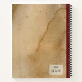 Personalisierte Zusammensetzung der wachsenden Erd Notizblock (Rückseite)