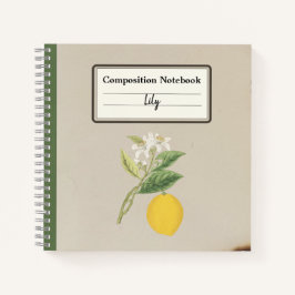 Personalisierte Zusammensetzung des handgezogenen  Notizblock