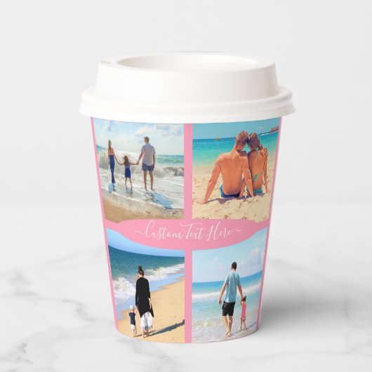 Personalisierte Zusammenstellungen von benutzerdef Pappbecher (Rückseite)