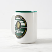 Personalisierte Zwei-Tone-Rugby-Tasse Zweifarbige Tasse (Vorderseite Links)