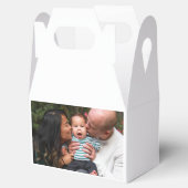 Personalisierte Zweier-Foto-Doppelfamilie Geschenkschachtel (Geöffnet)