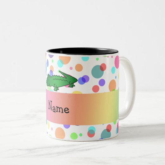 Personalisierte Zweifarbige Tasse (VorderseiteRechts)