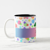 Personalisierte Zweifarbige Tasse (Links)