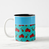 Personalisierte Zweifarbige Tasse (Links)