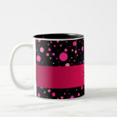 Personalisierte Zweifarbige Tasse (Links)