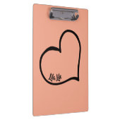 Personalisierte Zwischenablage Klemmbrett (Rechts)