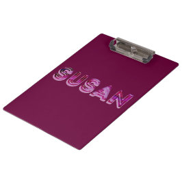 Personalisierte Zwischenablage Klemmbrett