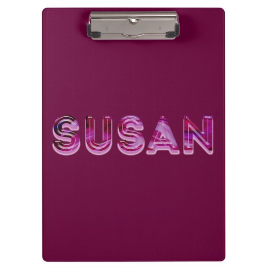 Personalisierte Zwischenablage Klemmbrett (Vorderseite)