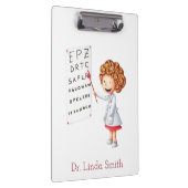 Personalisierte Zwischenablage mit medizinischer I Klemmbrett (Rechts)
