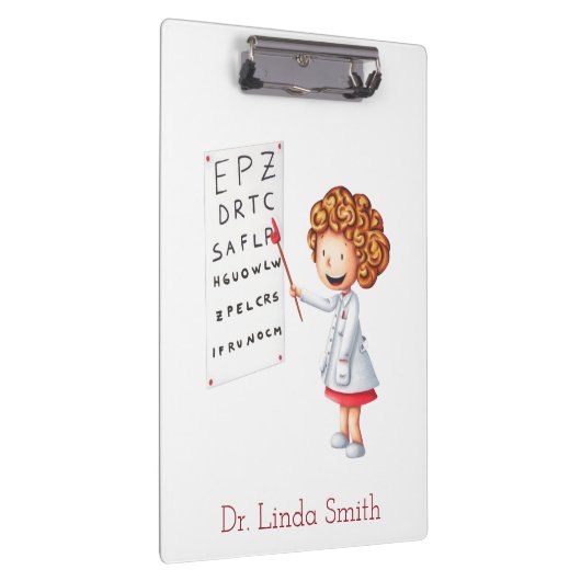 Personalisierte Zwischenablage mit medizinischer I Klemmbrett (Rechts)
