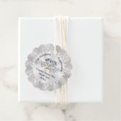 Personalisierten 25. Hochzeitstag - Favoriten Geschenkanhänger (Beispiel)