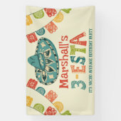 Personalisierten 3-Estland Mexikanisch Thema Dritt Banner (Vertikal)