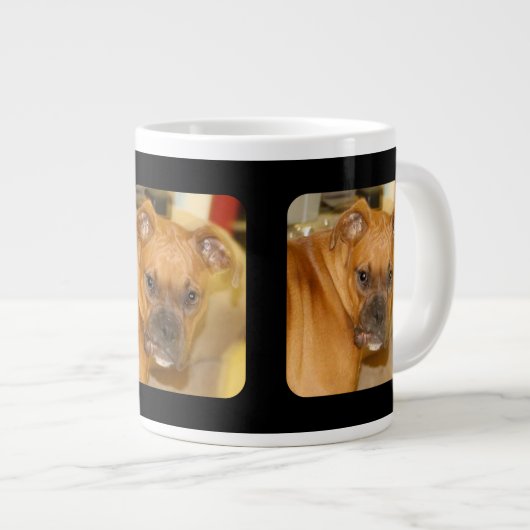 Personalisierten 3 Foto Tasse machen Ihr eigenes M (Vorderseite Rechts)