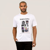 Personalisierten 7-Foto Collage Memorial T - Shirt (Vorne ganz)