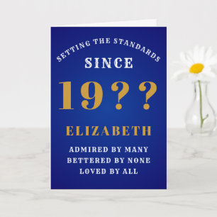 Personalisierten 90. Geburtstag der 1930er Jahre: Karte