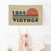 Personalisierten achtzig Vintage 80. Geburtstagspa Banner (Insitu)