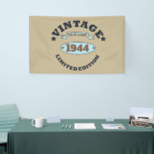Personalisierten achtzig Vintage 80. Geburtstagspa Banner (Messeveranstaltung)