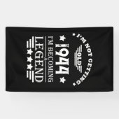 Personalisierten achtzig Vintage 80. Geburtstagspa Banner (Horizontal)