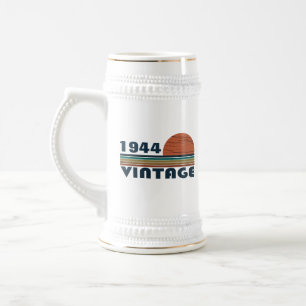 Personalisierten achtzig Vintage 80. Geburtstagspa Bierglas