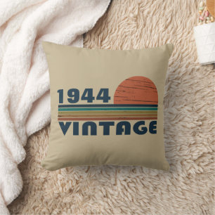 Personalisierten achtzig Vintage 80. Geburtstagspa Kissen