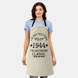 Personalisierten achtzig Vintage 80. Geburtstagspa Schürze
