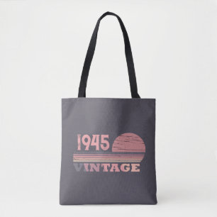 Personalisierten achtzig Vintage 80. Geburtstagspa Tasche