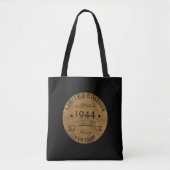 Personalisierten achtzig Vintage 80. Geburtstagspa Tasche (Vorderseite)