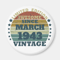Personalisierten achtzig Vintagen 80. Geburtstag