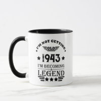 Personalisierten achtzig Vintagen 80. Geburtstag