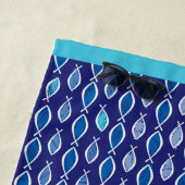 Personalisierten Christliche Ichthys, Jesus-Fischf Strandtuch (Beispiel)