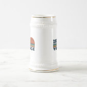 Personalisierten fünfzig Vintagen 50. Geburtstagsp Bierglas (Mittel)