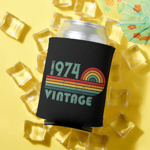 Personalisierten fünfzig Vintagen 50. Geburtstagsp Dosenkühler