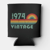 Personalisierten fünfzig Vintagen 50. Geburtstagsp Dosenkühler (Vorderseite)