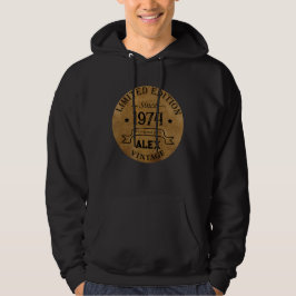 Personalisierten fünfzig Vintagen 50. Geburtstagsp Hoodie